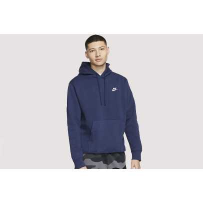 Худи Nike NSW Club Fleece BV2654-410 - тёмно-синий