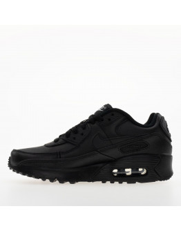 Подростковые кроссовки Nike Air Max 90 Leather CD6864-028 - черные