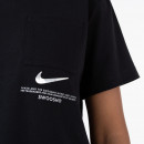 Футболка Nike NSW Swoosh Top CZ8911-010 - черная