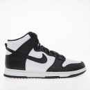 Кроссовки Nike Dunk High Retro DD1399-105 - черно-белые