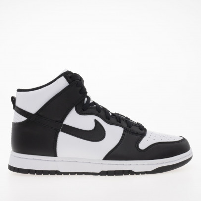 Кроссовки Nike Dunk High Retro DD1399-105 - черно-белые