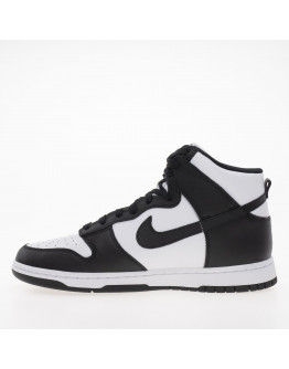 Кроссовки Nike Dunk High Retro DD1399-105 - черно-белые