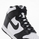 Кроссовки Nike Dunk High Retro DD1399-105 - черно-белые