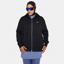 Женская толстовка Nike Sportswear Phoenix Fleece DQ5758-010 - черная