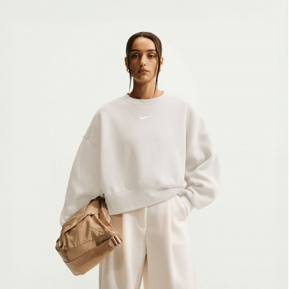 Женская толстовка Nike Sportswear Phoenix Fleece DQ5761-104 - белая