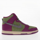 Женские кроссовки Nike Dunk High FB1273-500 - фиолетово-зеленые