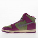 Женские кроссовки Nike Dunk High FB1273-500 - фиолетово-зеленые
