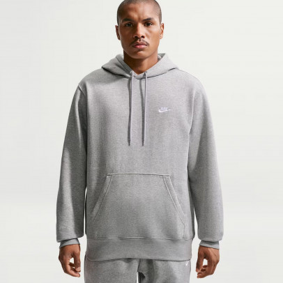 Мужская толстовка Nike Club FN3859-063 - серая