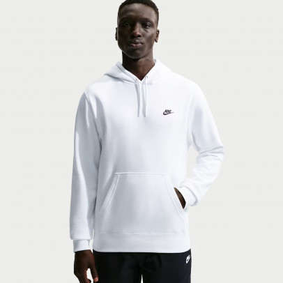 Мужская толстовка Nike Club FN3859-100 - белая