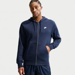 Мужская толстовка Nike Club FN3861-451 - темно-синяя