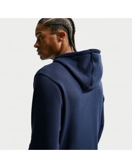 Мужская толстовка Nike Club FN3861-451 - темно-синяя