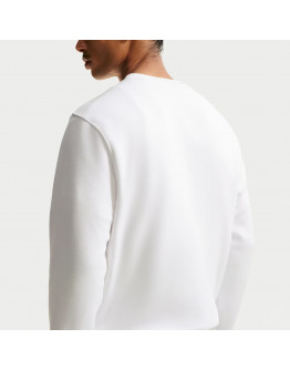 Мужская толстышка Nike Club French Terry Crew FN3886-100 - белая