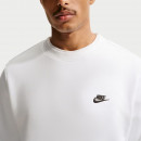 Мужская толстышка Nike Club French Terry Crew FN3886-100 - белая