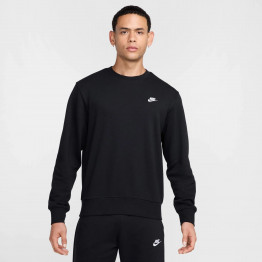 Мужской свитер Nike Club French Terry Crew FN3888-010 - черный