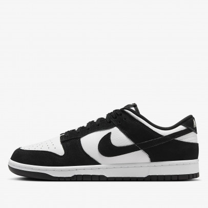 Кроссовки Nike Dunk Low Retro SE FQ8249-100 - черно-белые
