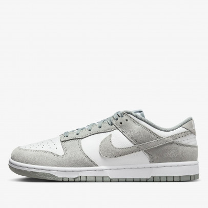 Кроссовки Nike Dunk Low Retro SE FQ8249-101 - серо-белые