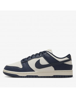 Обувь Nike Dunk Low Next Nature FZ6770-001 - темно-синие с белым