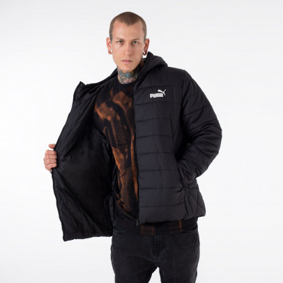 Куртка Puma Ess Hooded Padded 84893801 - черная