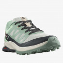 В ботинки Salomon Outrise L47160300 - зелено-бежевые