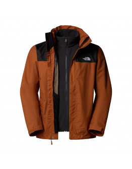 Мужская куртка The North Face Evolve II Triclimate 00CG55E0O1 - коричневая