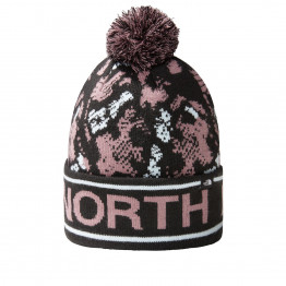 Шапка The North Face Ski Tuke Beanie 0A4SIEO3L1 - черно-розовая