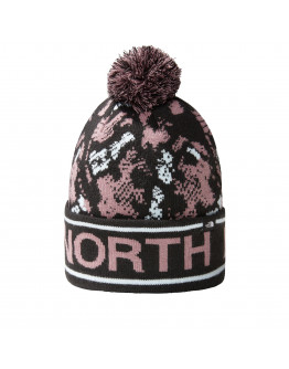 Шапка The North Face Ski Tuke Beanie 0A4SIEO3L1 - черно-розовая