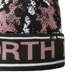 Шапка The North Face Ski Tuke Beanie 0A4SIEO3L1 - черно-розовая