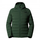 Куртка The North Face Belleview Stretch Hooded Down Jacket 0A7UJEI0P1 - зеленая