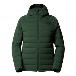 Куртка The North Face Belleview Stretch Hooded Down Jacket 0A7UJEI0P1 - зеленая