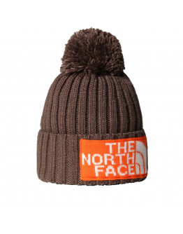 Шапка The North Face Heritage Ski Tuke 0A7WJO88O1 - коричневая