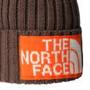Шапка The North Face Heritage Ski Tuke 0A7WJO88O1 - коричневая