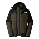 Мужская куртка The North Face 3 в 1 Mountain Light Triclimate Gore-Tex 0A84FCBQW1 - зеленая