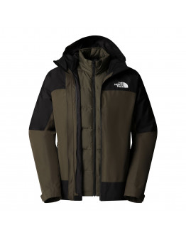 Мужская куртка The North Face 3 в 1 Mountain Light Triclimate Gore-Tex 0A84FCBQW1 - зеленая
