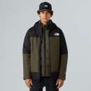 Мужская куртка The North Face 3 в 1 Mountain Light Triclimate Gore-Tex 0A84FCBQW1 - зеленая