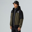 Мужская куртка The North Face 3 в 1 Mountain Light Triclimate Gore-Tex 0A84FCBQW1 - зеленая