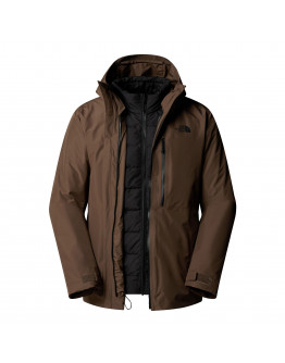 Мужская куртка The North Face 3 in 1 Table Down Triclimate 0A84IG5EX1 - коричневая