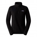 Толстовка The North Face 100 Glacier 1/4 Zip Fleece 0A855M4H01 - черная