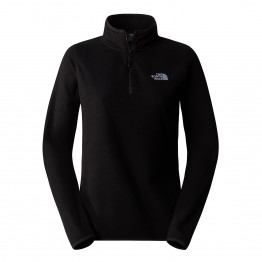 Толстовка The North Face 100 Glacier 1/4 Zip Fleece 0A855M4H01 - черная