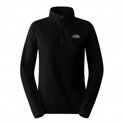 Толстовка The North Face 100 Glacier 1/4 Zip Fleece 0A855M4H01 - черная