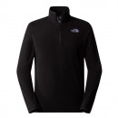 Толстовка The North Face 100 Glacier 1/4 Zip Fleece 0A855W4H01 - черная
