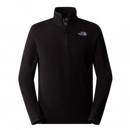 Толстовка The North Face 100 Glacier 1/4 Zip Fleece 0A855W4H01 - черная