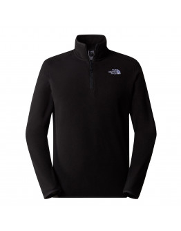 Толстовка The North Face 100 Glacier 1/4 Zip Fleece 0A855W4H01 - черная
