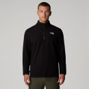 Толстовка The North Face 100 Glacier 1/4 Zip Fleece 0A855W4H01 - черная
