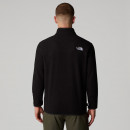 Толстовка The North Face 100 Glacier 1/4 Zip Fleece 0A855W4H01 - черная