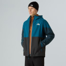 Мужская куртка The North Face Lightning Zip-In 0A87GNEIF1 - черно-синяя