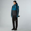 Мужская куртка The North Face Lightning Zip-In 0A87GNEIF1 - черно-синяя