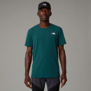 Мужская футболка The North Face Lightning Alpine 0A87H76GI1 - зеленая