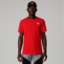 Мужская футболка The North Face Lightning Alpine 0A87H7HCL1 - красная