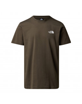 Мужская футболка The North Face Simple Dome 0A87NG21L1 - зеленая