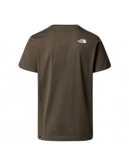 Мужская футболка The North Face Simple Dome 0A87NG21L1 - зеленая